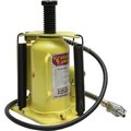 Integrated Supply Network Tiger Tool 20-Ton Air Hydraulic Bottle Jack-Yellowjackit - ESC10446 ESC10446